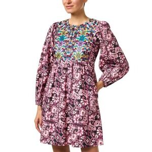 Figue Lucie Paisley Print Dress
